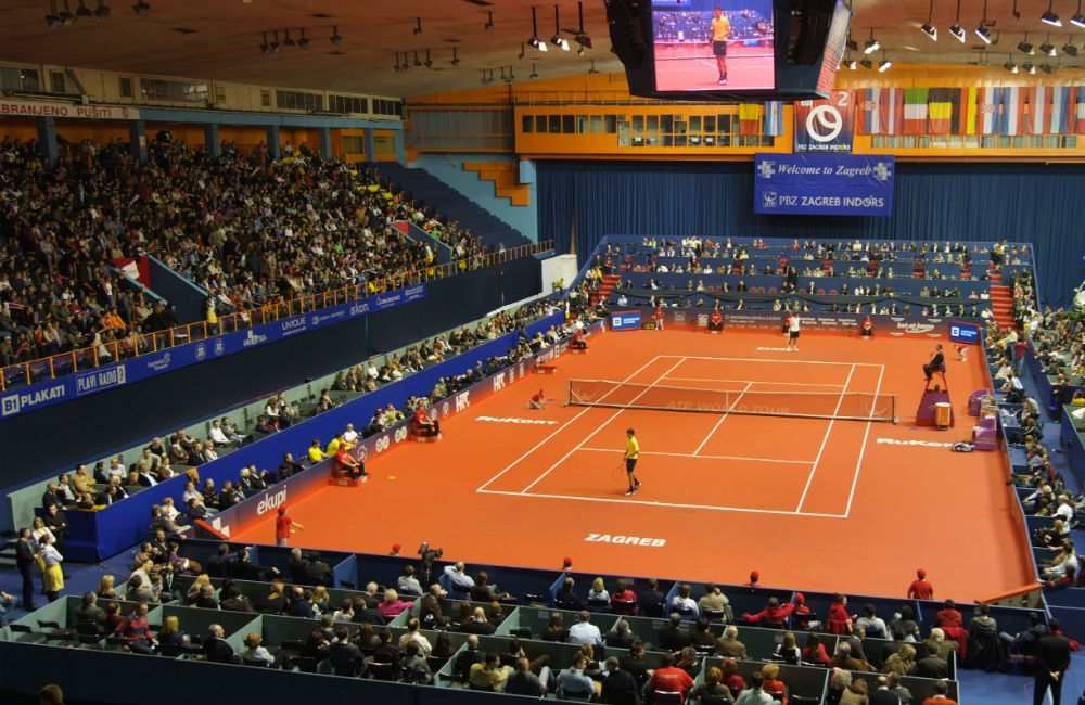 ATP Zagreb Indoors teniski teren RuKortHardTournament