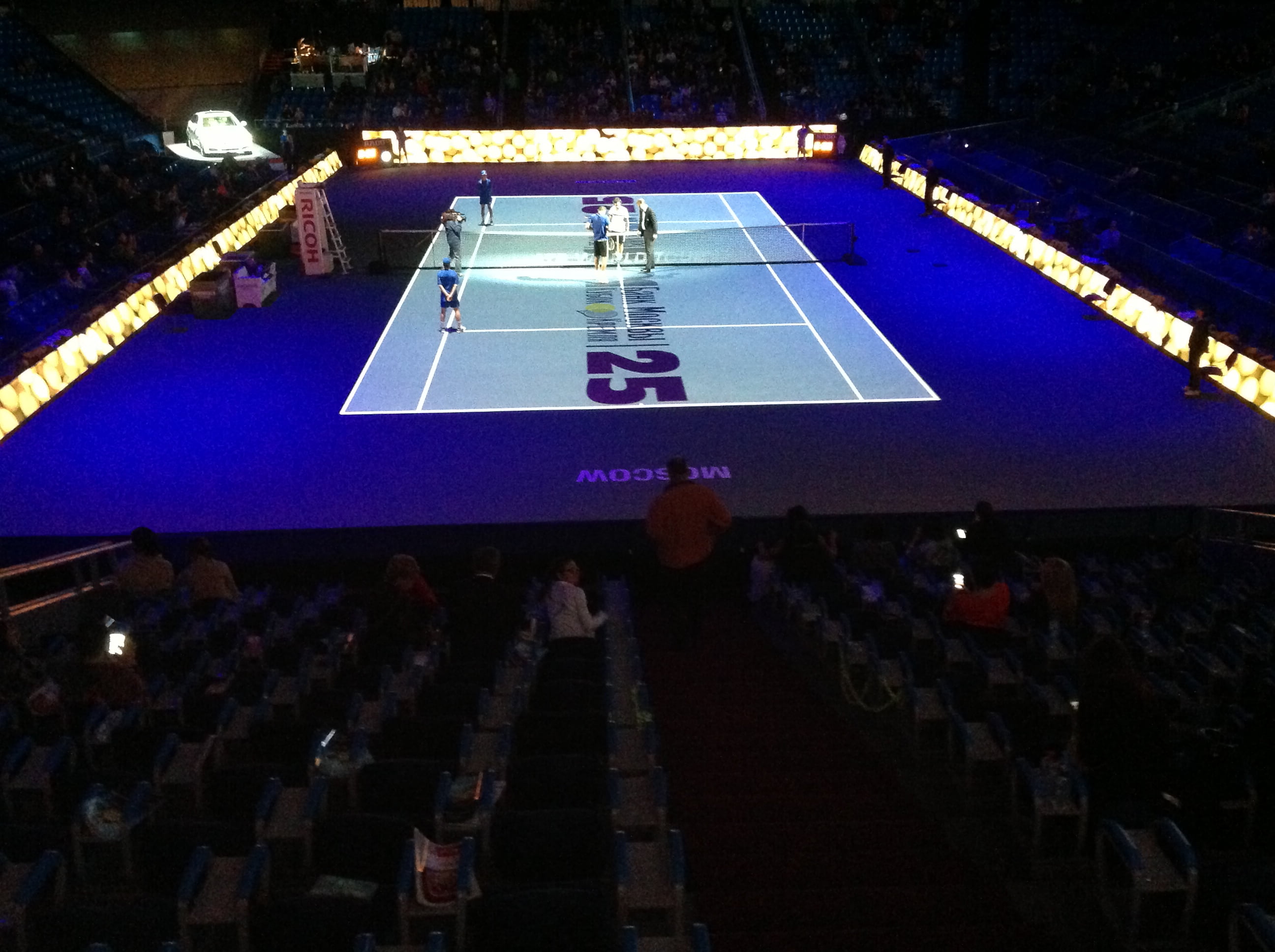 RuKortHardTournament teniski teren od akrila za ATP turnir u Moskvi