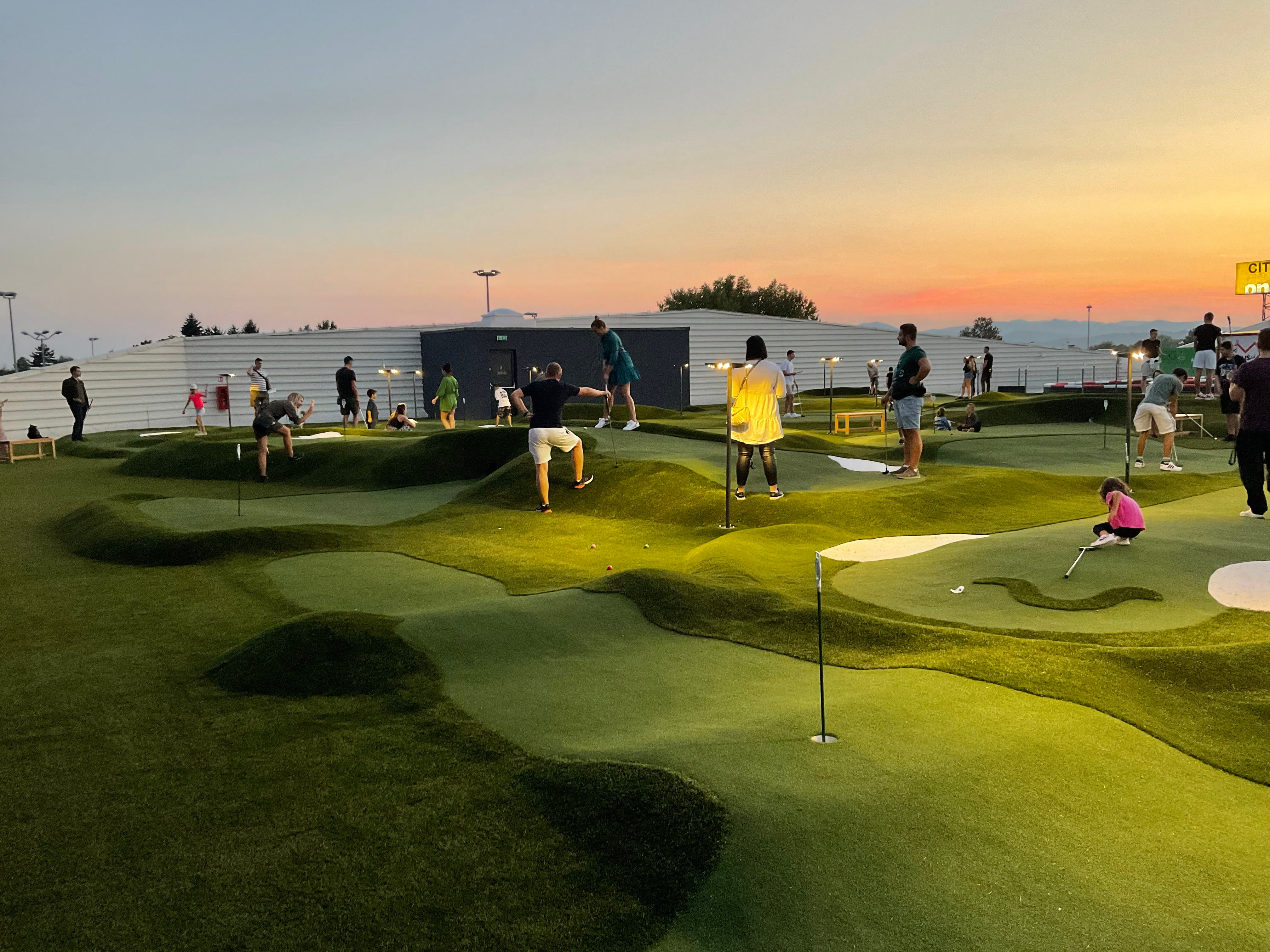 Mini Golf teren