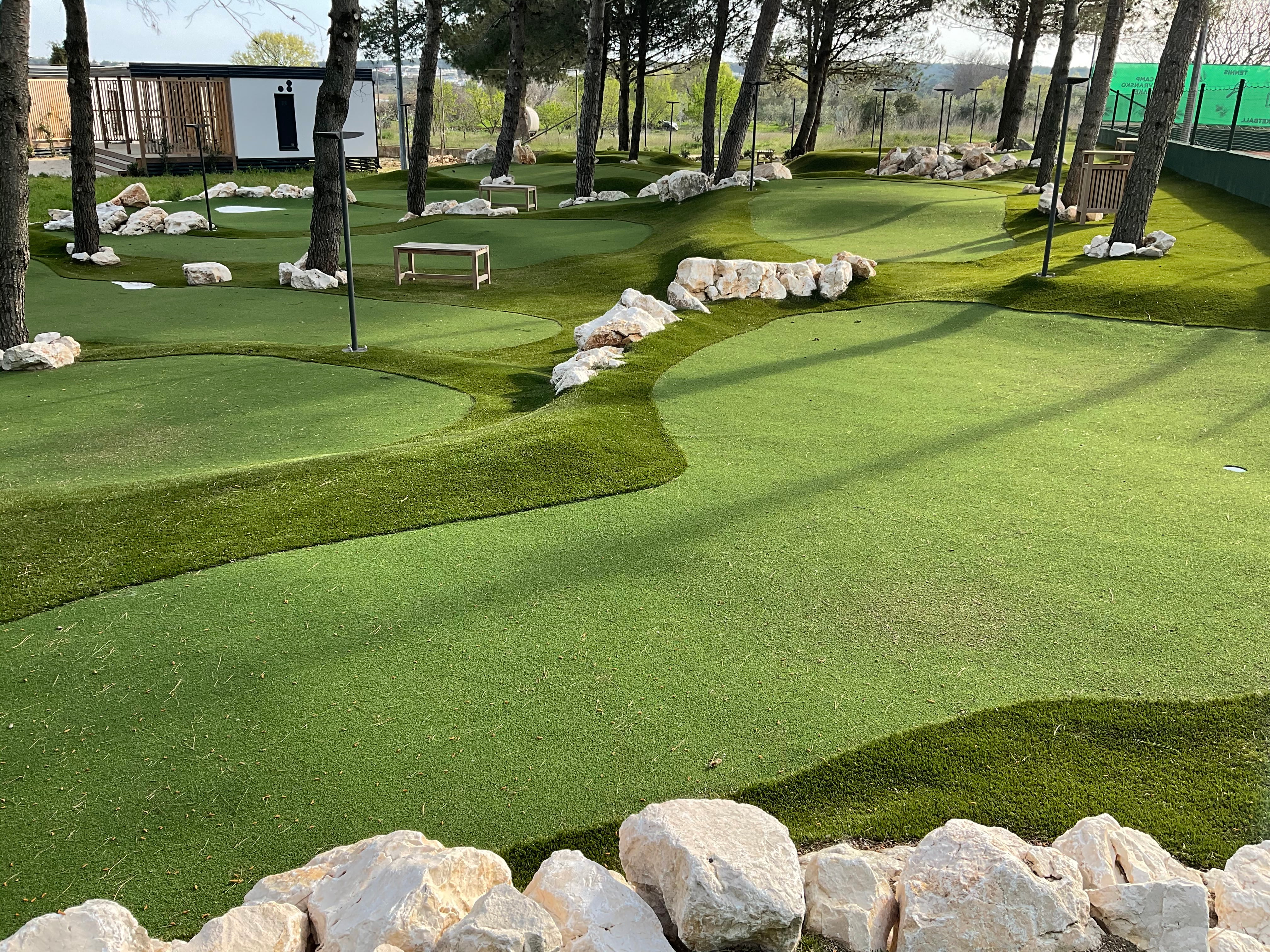 Mini Golf teren