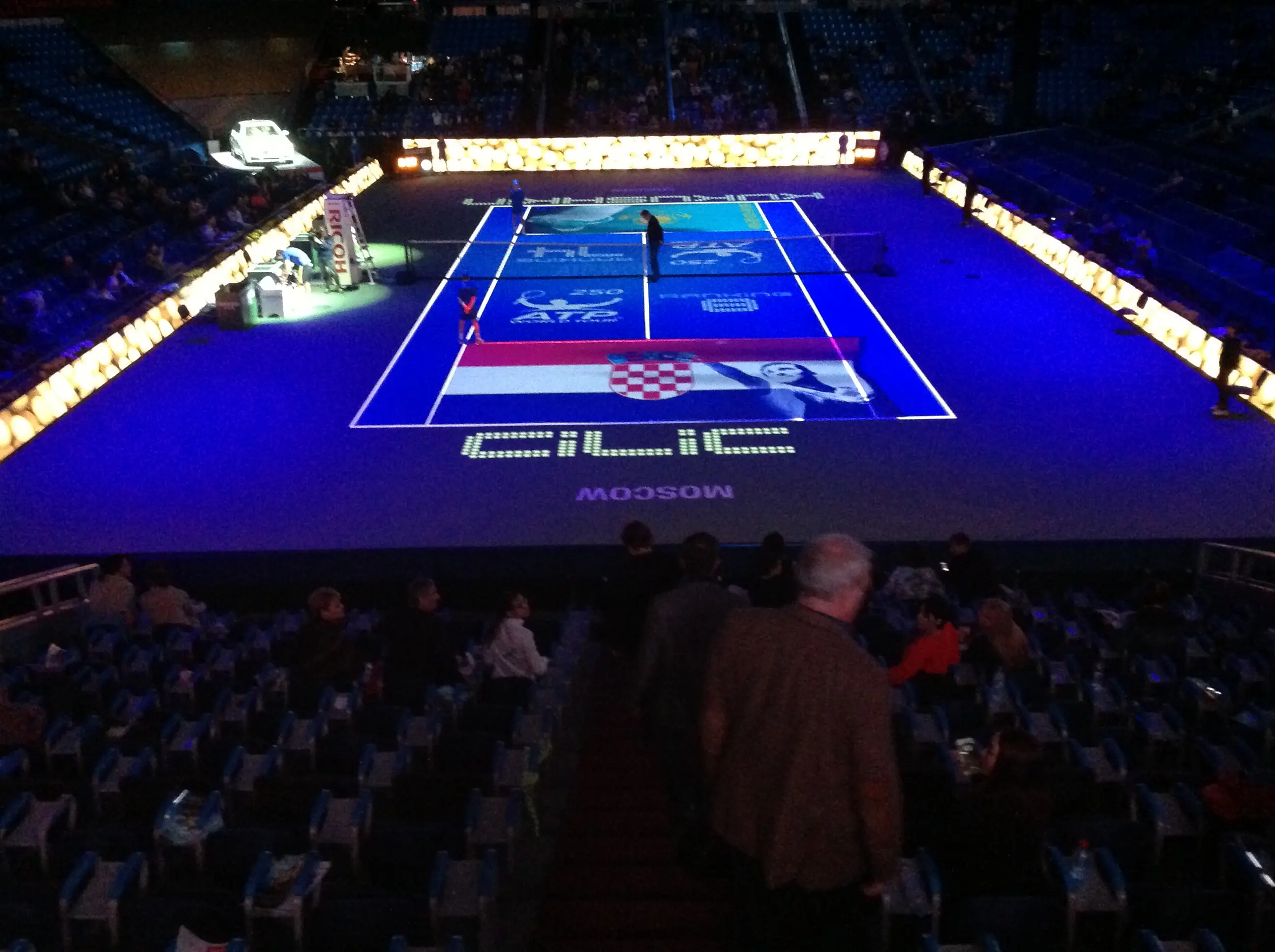 ATP Kremlin Cup Moscow teniski teren