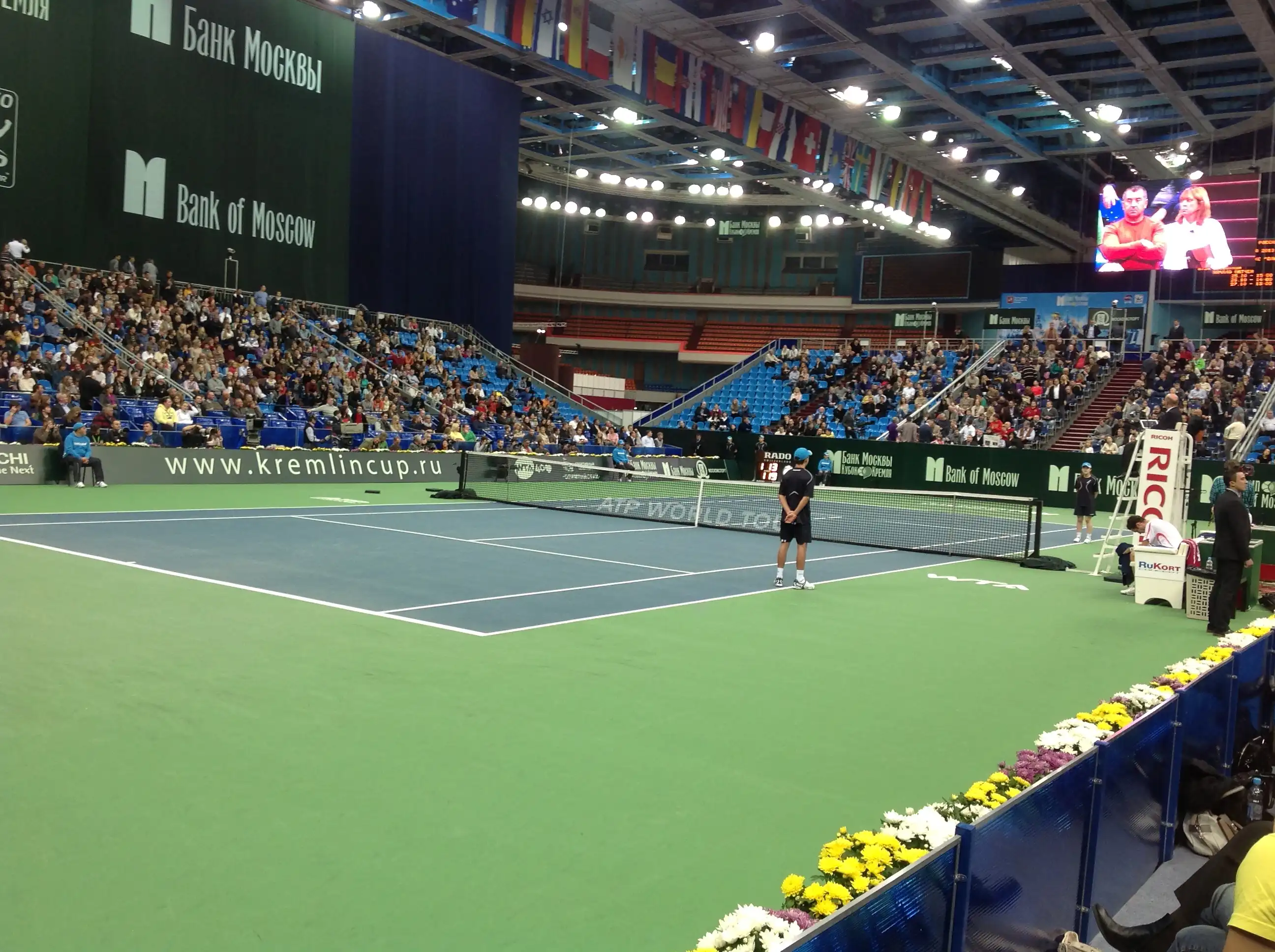 WTA Kremlin Cup Moscow teniski teren od akrila RuKortHardTournament