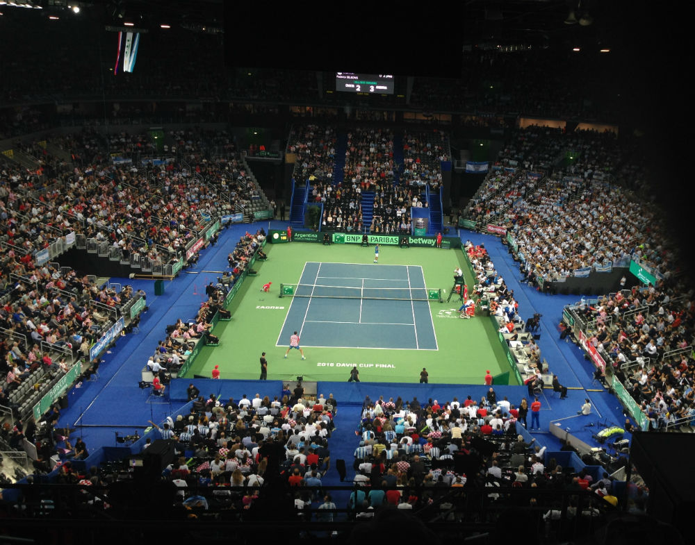 Davis cup teren, 2016. finale.