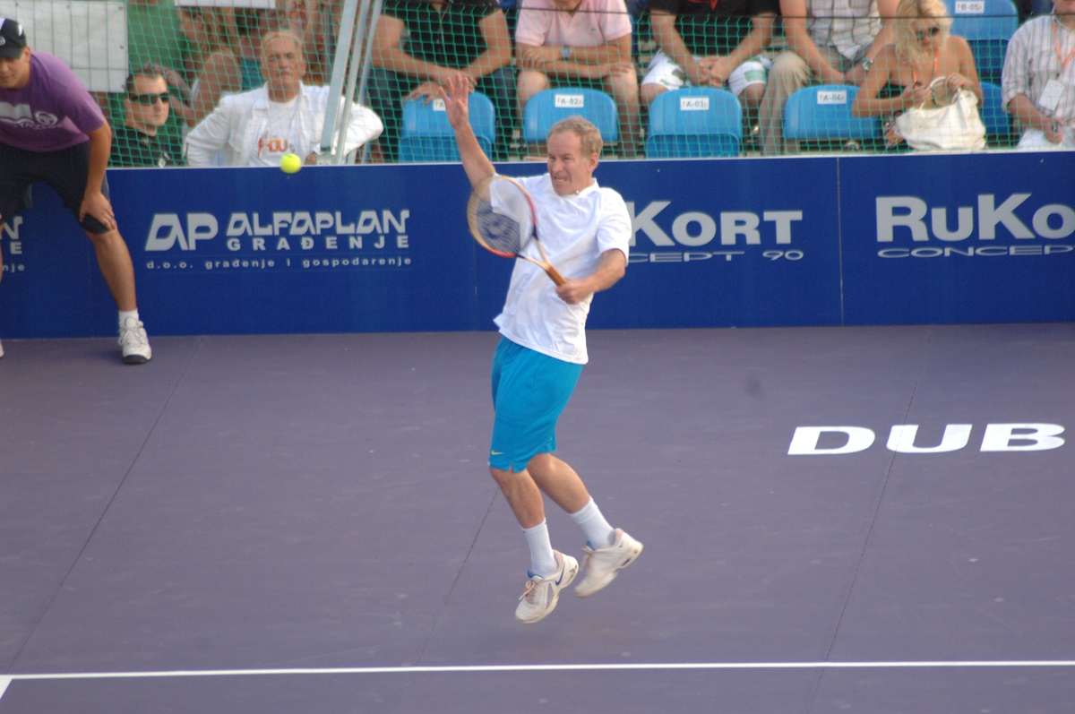Goran Ivanišević John McEnroe Dubrovnik 2010