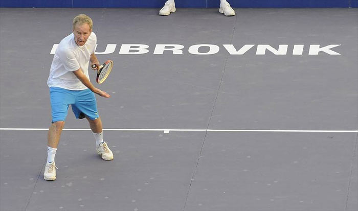 Goran Ivanišević John McEnroe Dubrovnik 2010