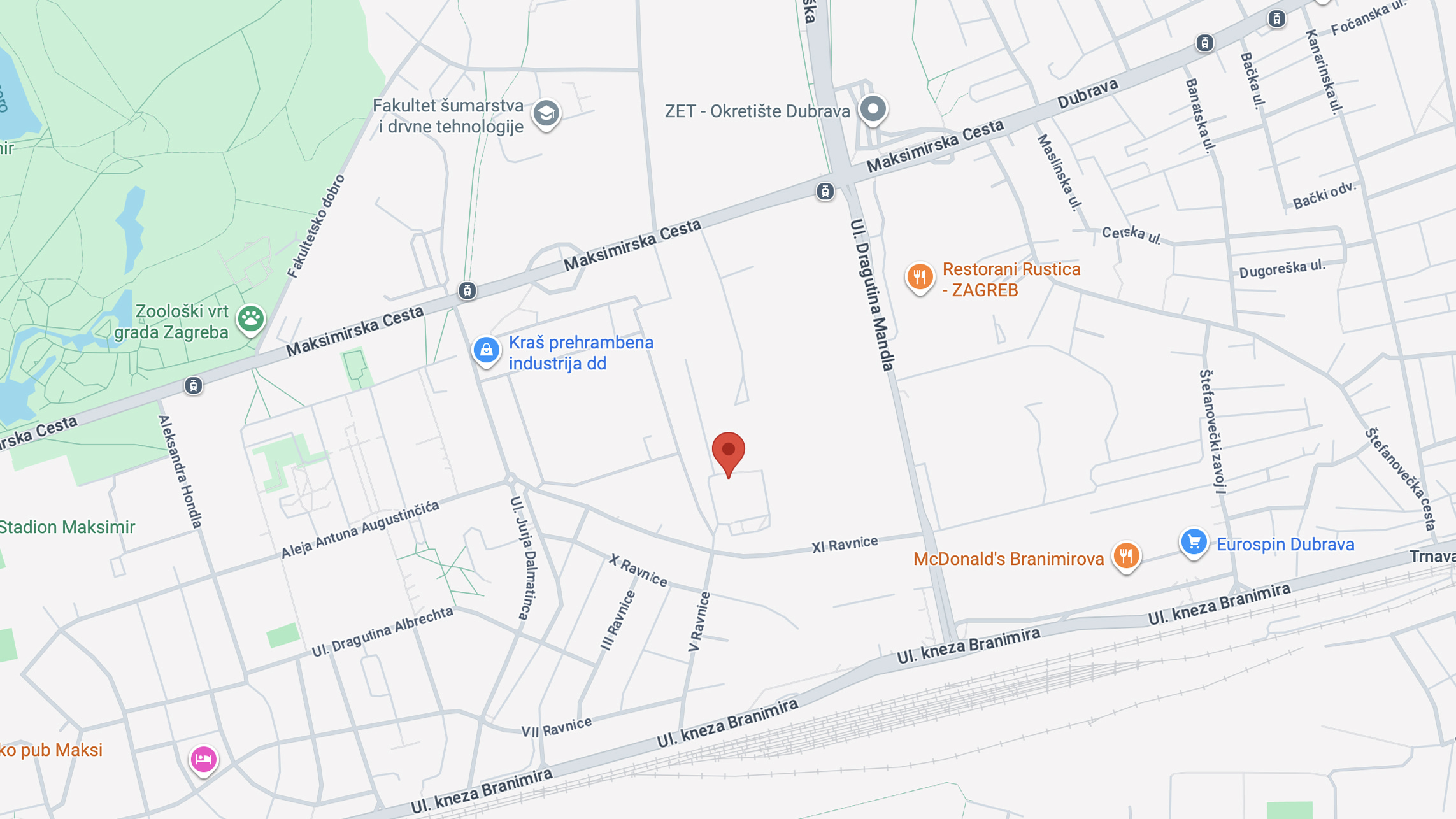 Sport Concept lokacija na Google Maps