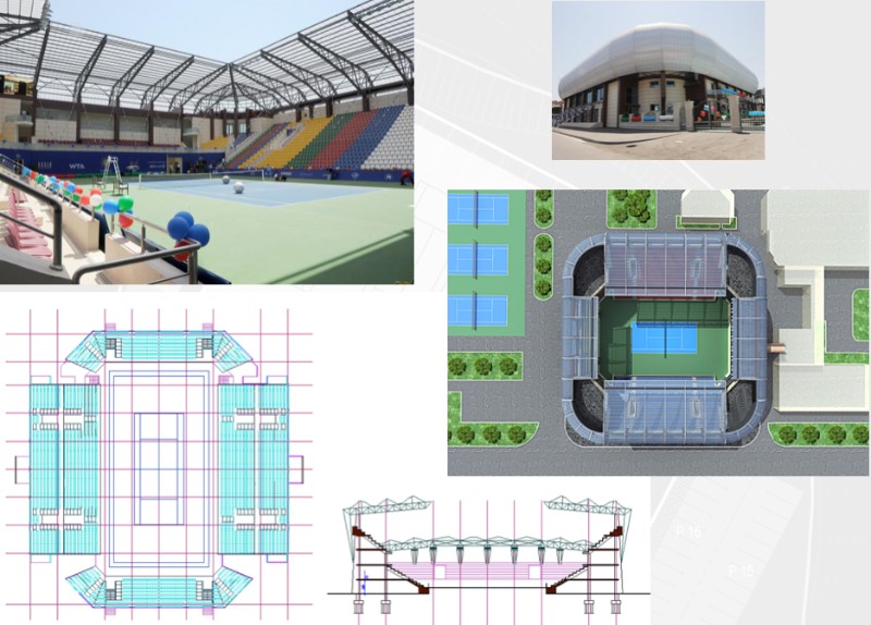 CENTRAL TENNIS STADIUM BAKU, AZERBAIJAN