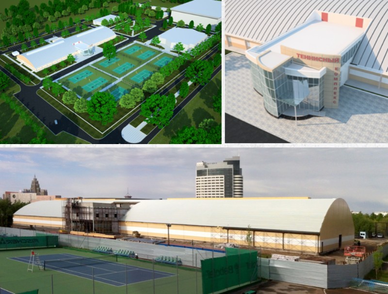 NATIONAL TENNIS ACADEMY  ASTANA, KAZAHSTAN