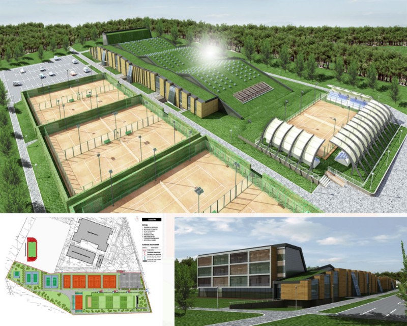 TENNIS ACADEMY, RYAZAN, RUSSIA